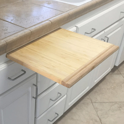Premium Bamboo Pull-Out Cutting Board