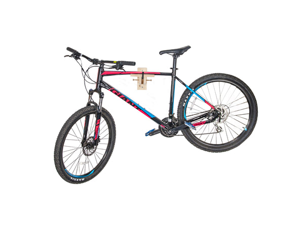 Premium Wood Wall Mount Bike Rack